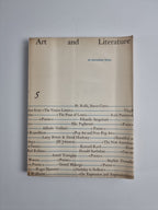 Art and Literature No 5, Baron Corvo, Boris Pasternak, David Hockney, G W Watson