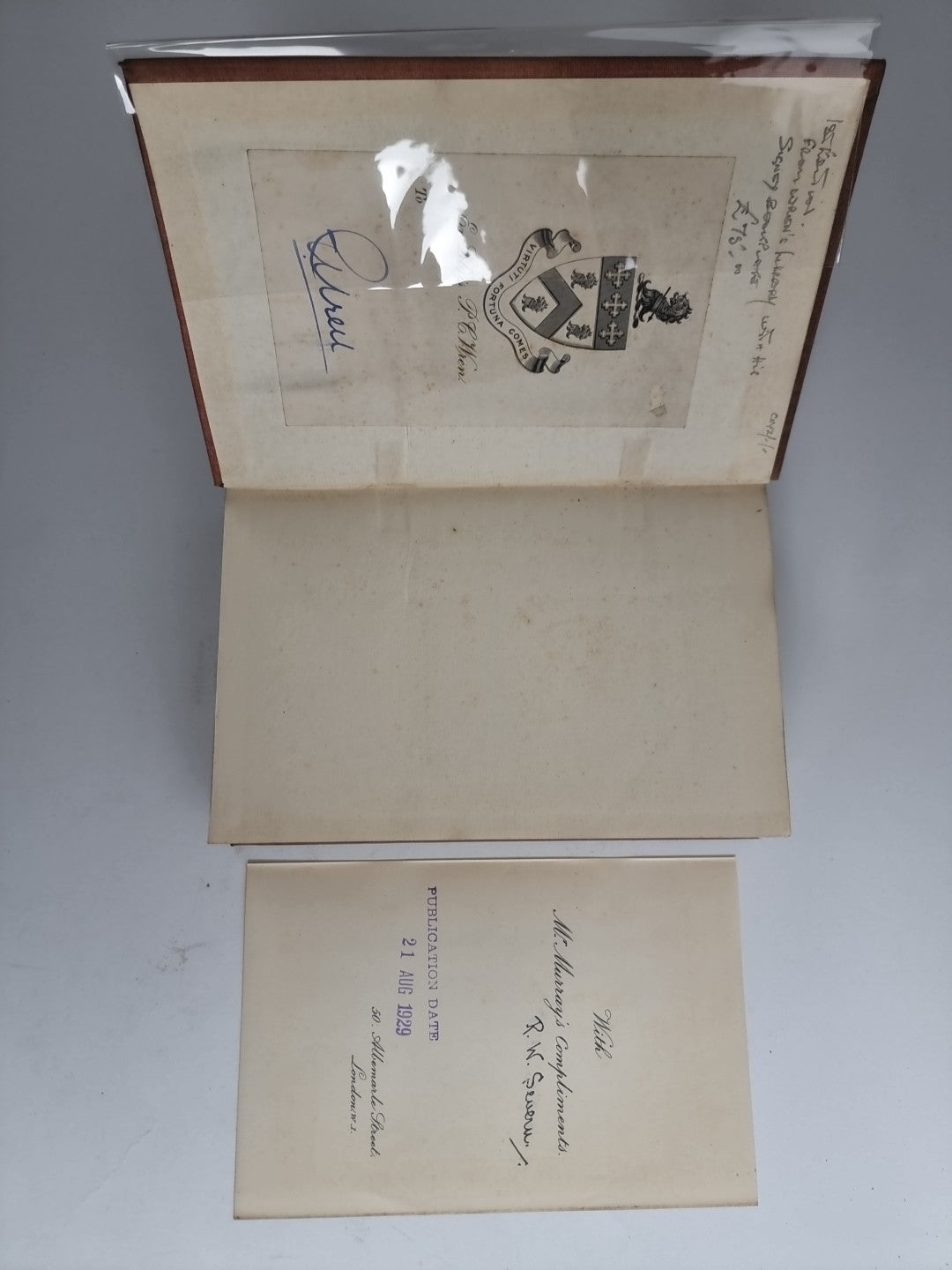 Soldiers Of Misfortune, P. C. Wren — First Edition, SIGNED