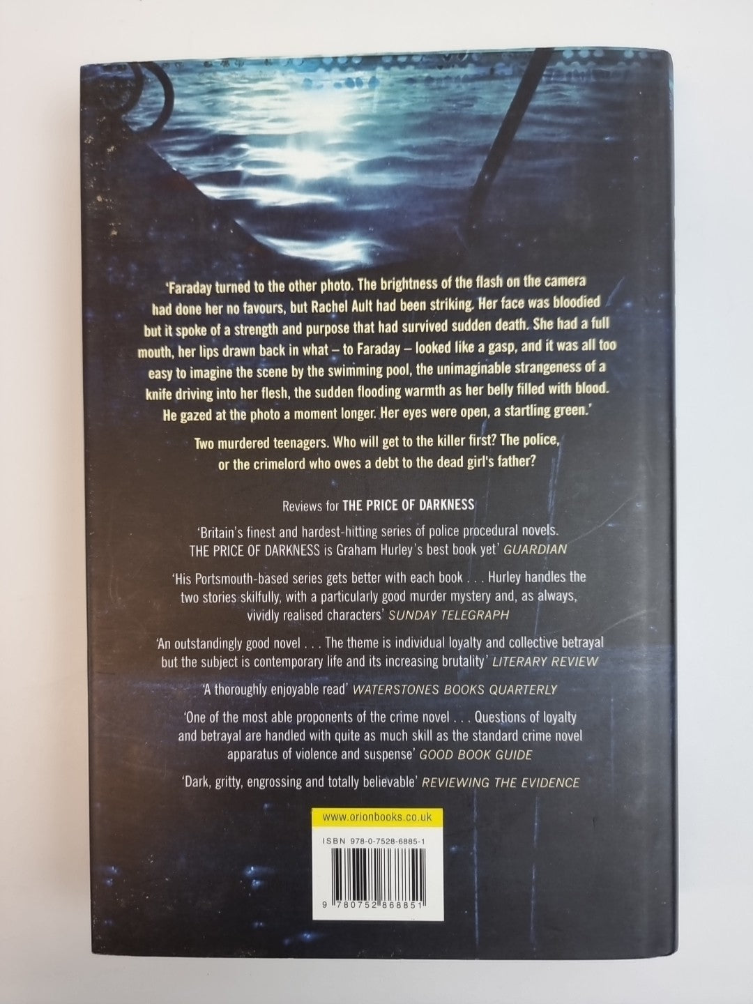 Graham Hurley - No Lovelier Death Hardcover New 1st Edition Free Delivery