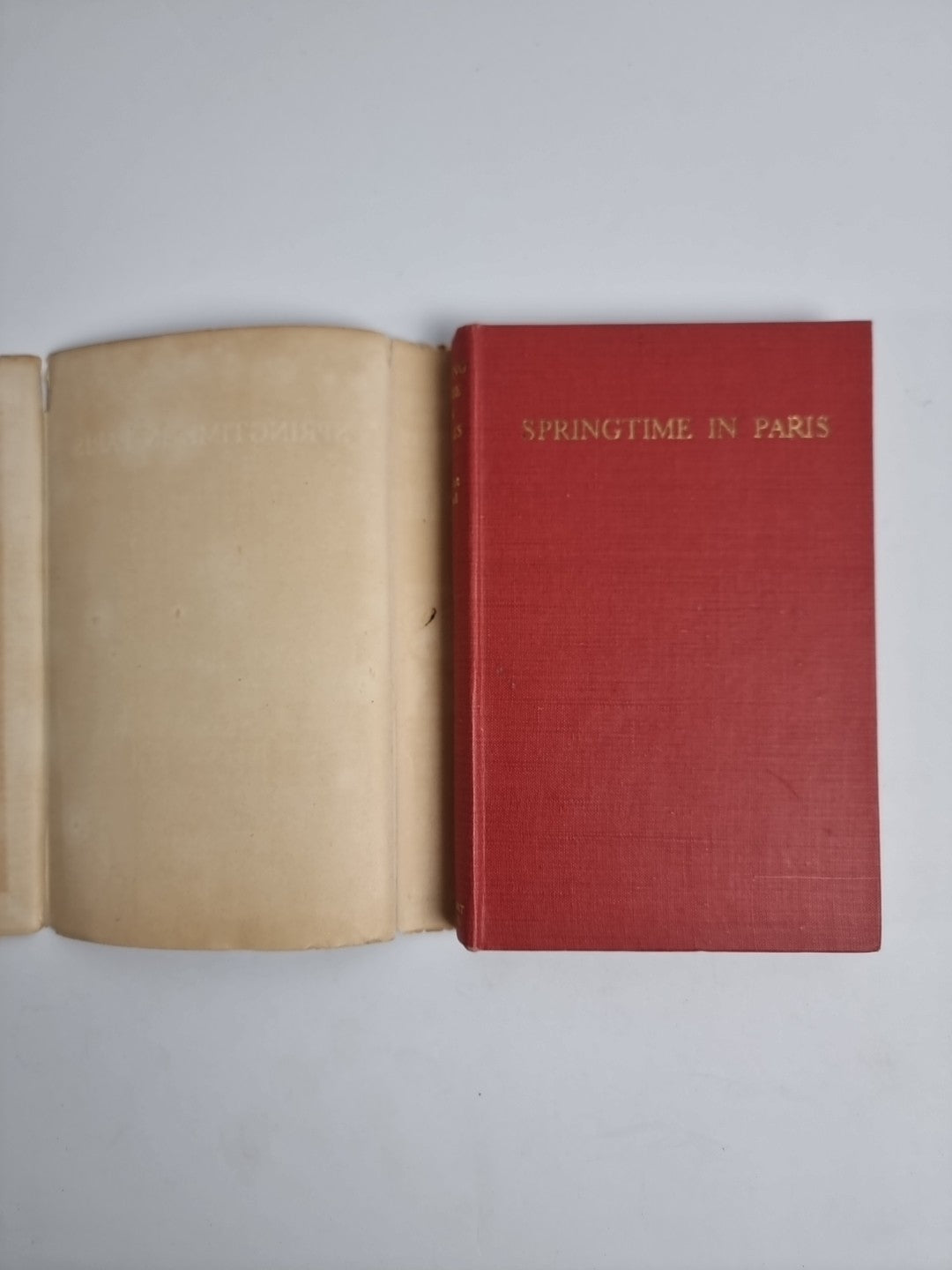 Springtime in Paris Elliot Paul Hardcover 1951 By Crescent Press 1st Edition 