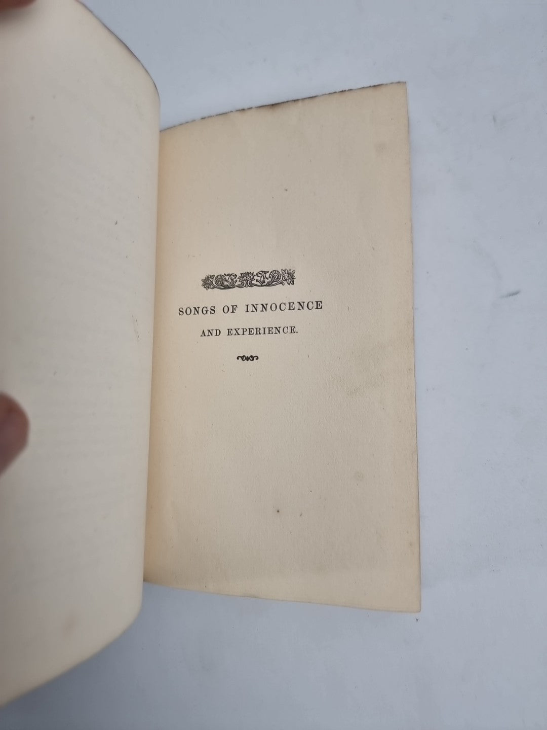 Songs of Innocence By Blake Pickering -Scarce, Unaltered Text, 1st Edition 1866