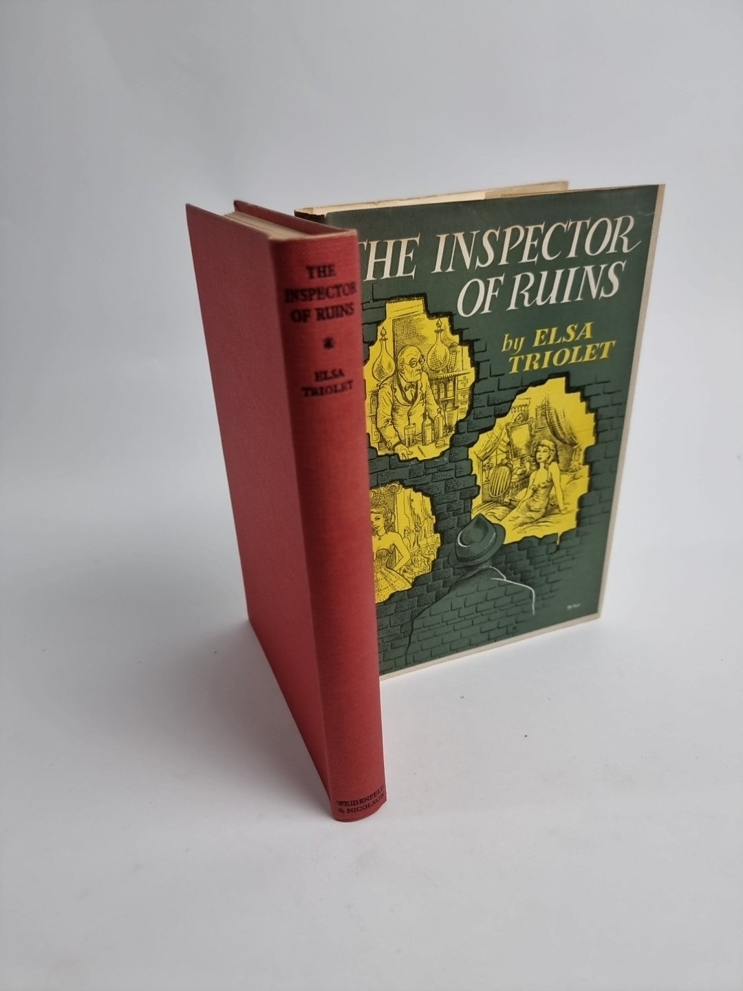 Elsa Triolet / THE INSPECTOR OF RUINS Unread 1st Edition Copy 
