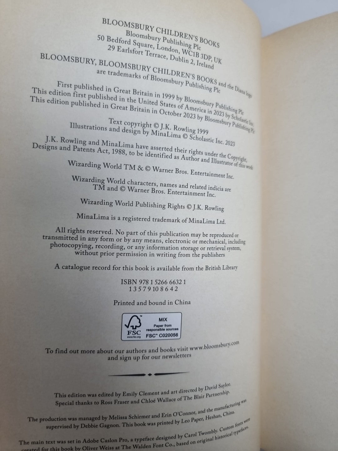 Harry Potter Collection Prisoner of Azkaban 2023 1st Edition New Free Delivery