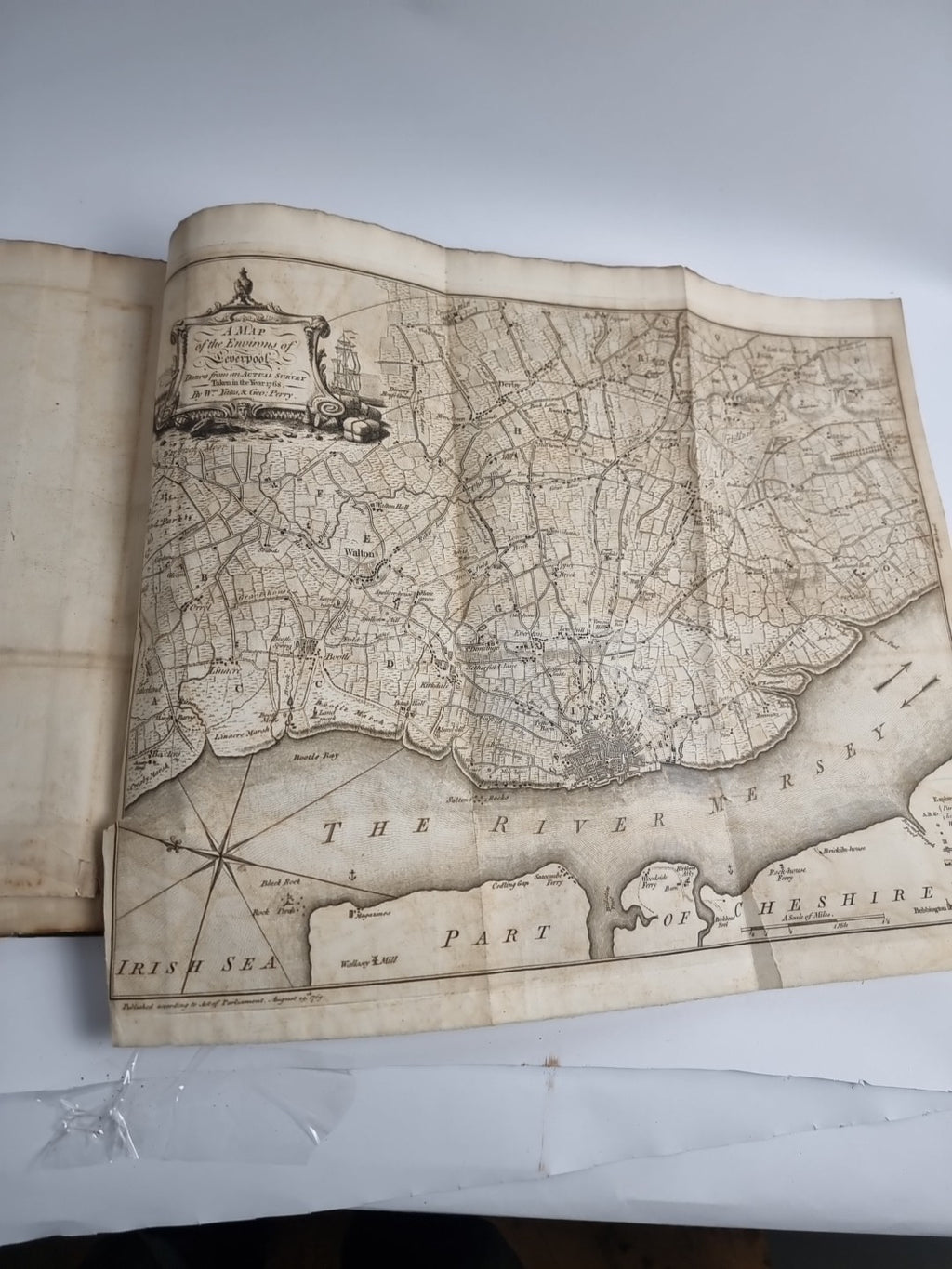 1774 AN ESSAY TOWARDS THE HISTORY OF LIVERPOOL BY ENFIELD 2nd Edition 