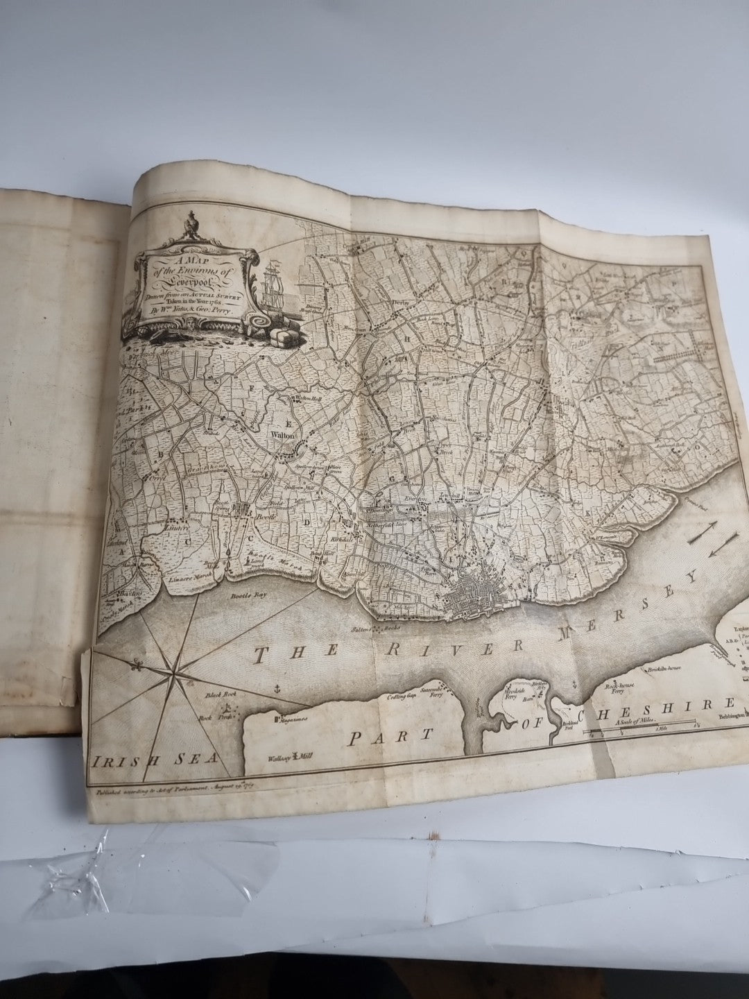 1774 AN ESSAY TOWARDS THE HISTORY OF LIVERPOOL BY ENFIELD 2nd Edition 