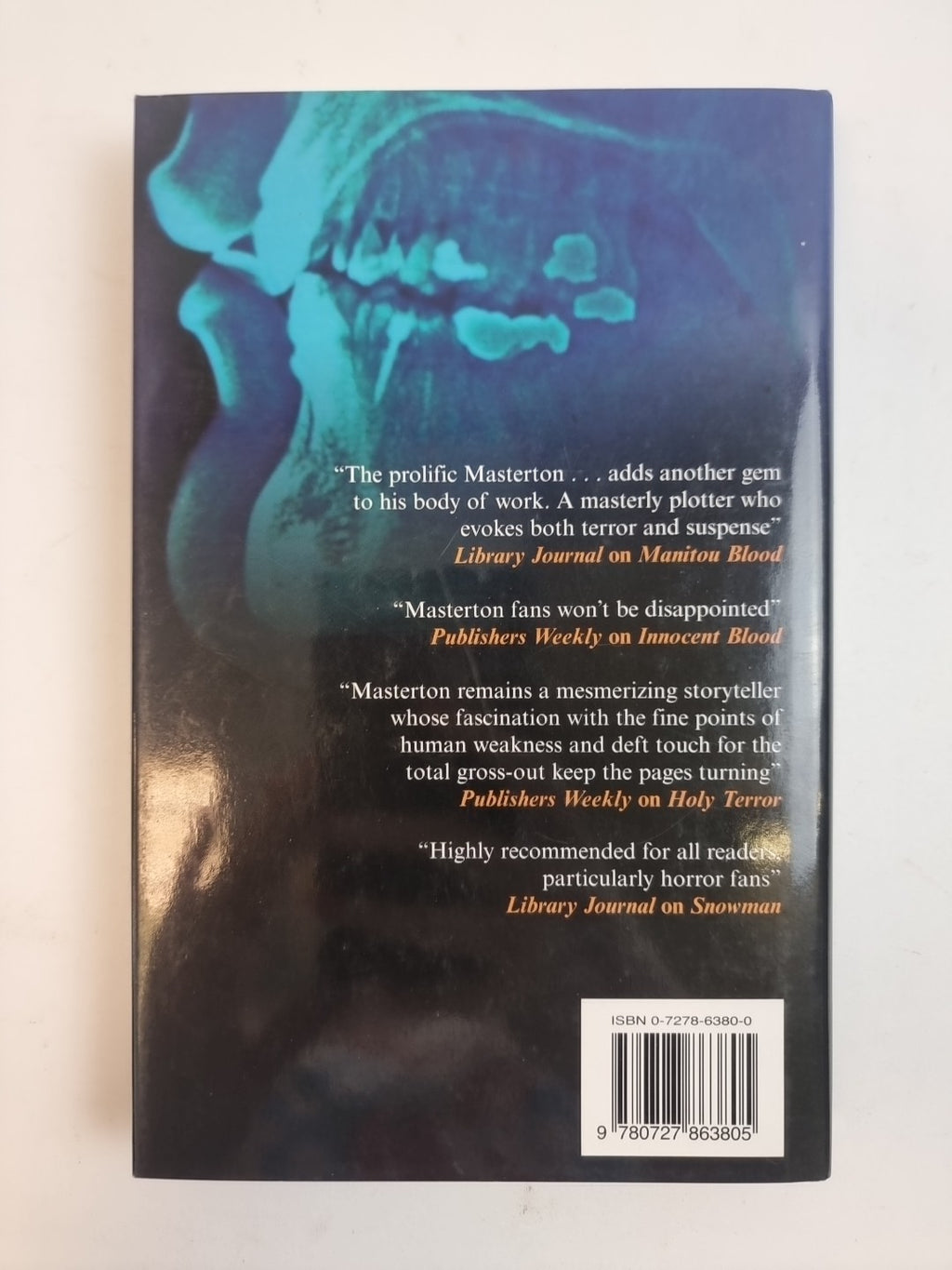 Descendant, Graham Masterton — First Edition, As New