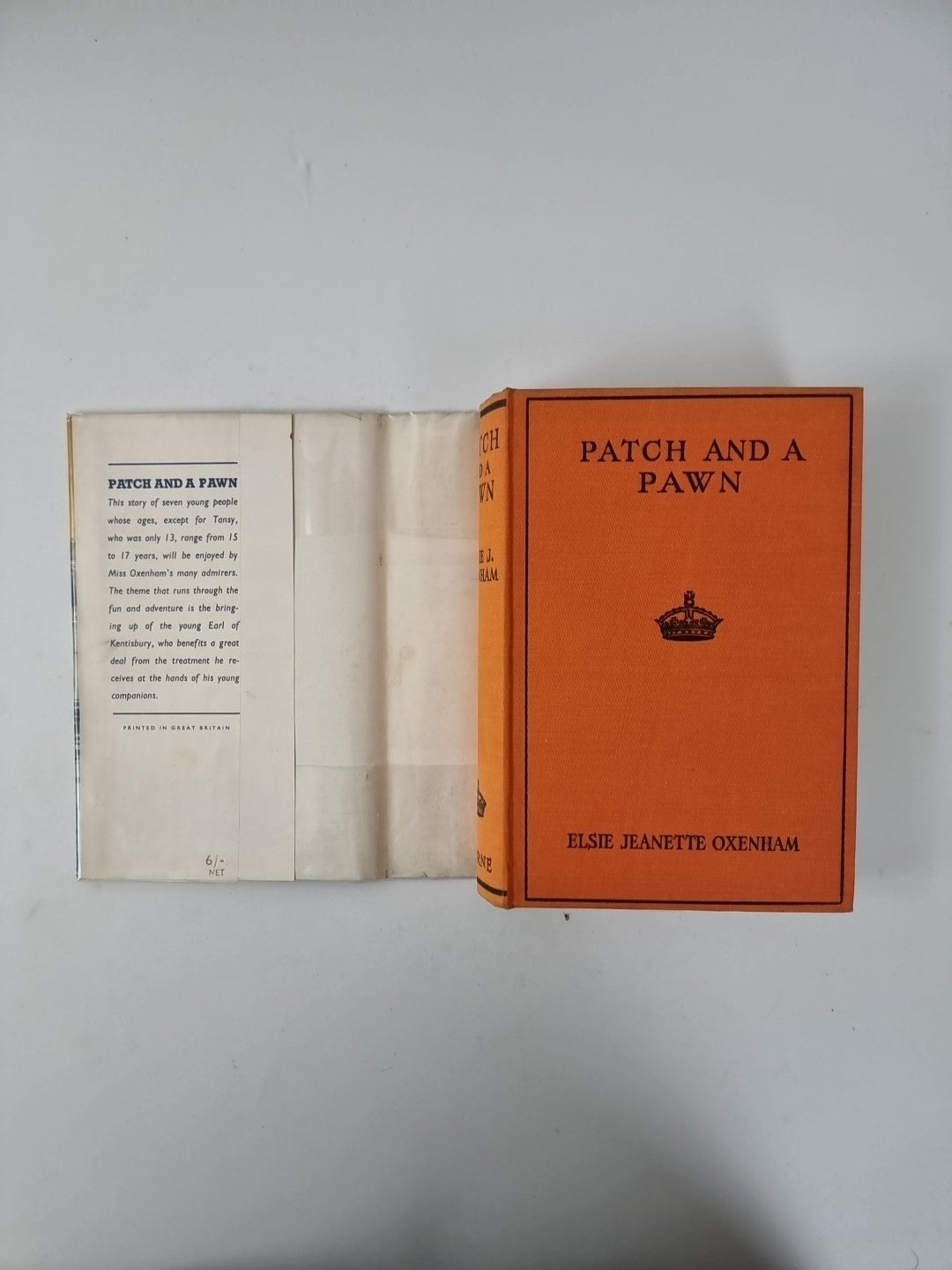Patch And A Pawn, Elsie Jeanette Oxenham — First Edition, 1940