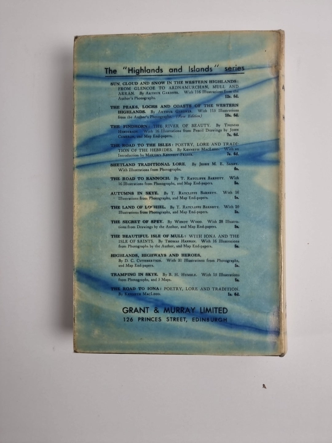 Sun, Cloud and Snow in the Western Highlands - Arthur Gardner- 1st Edition.