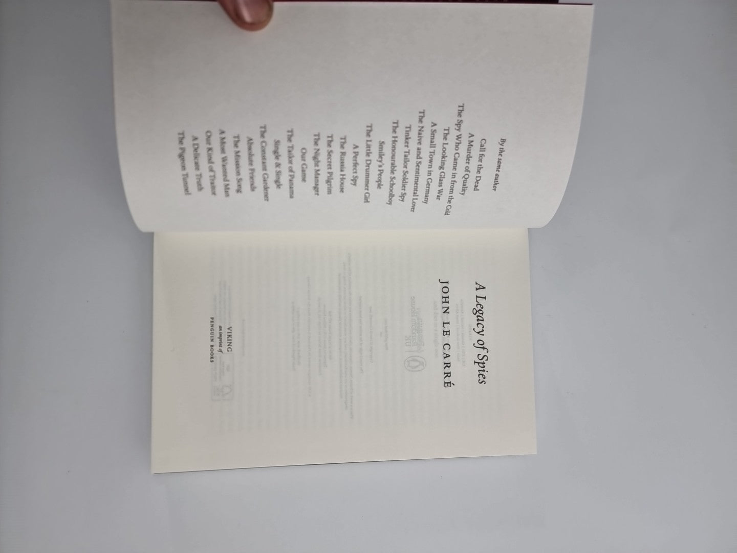 A Legacy of Spies by John le Carre (Hardcover, 2017) 1st Edition 