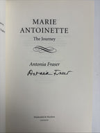 Marie Antoinette By Antonia Fraser SIGNED HB 2001 VGC DJ 1st Ed