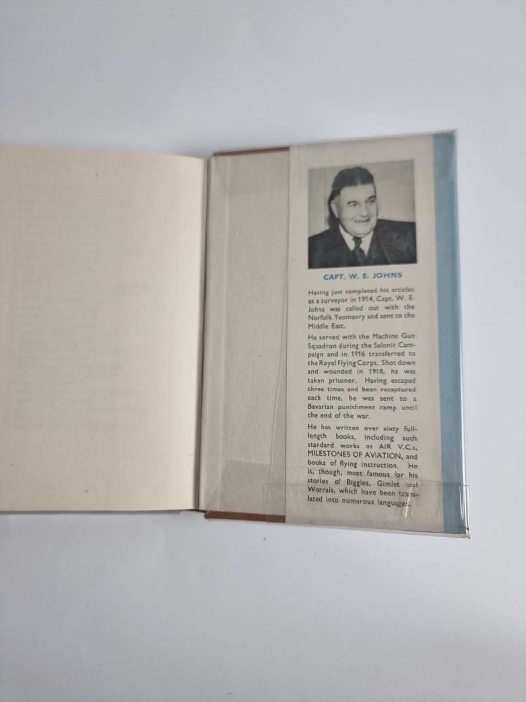 Biggles And The Poor Rich Boy , Captain W.E. Johns — First Edition