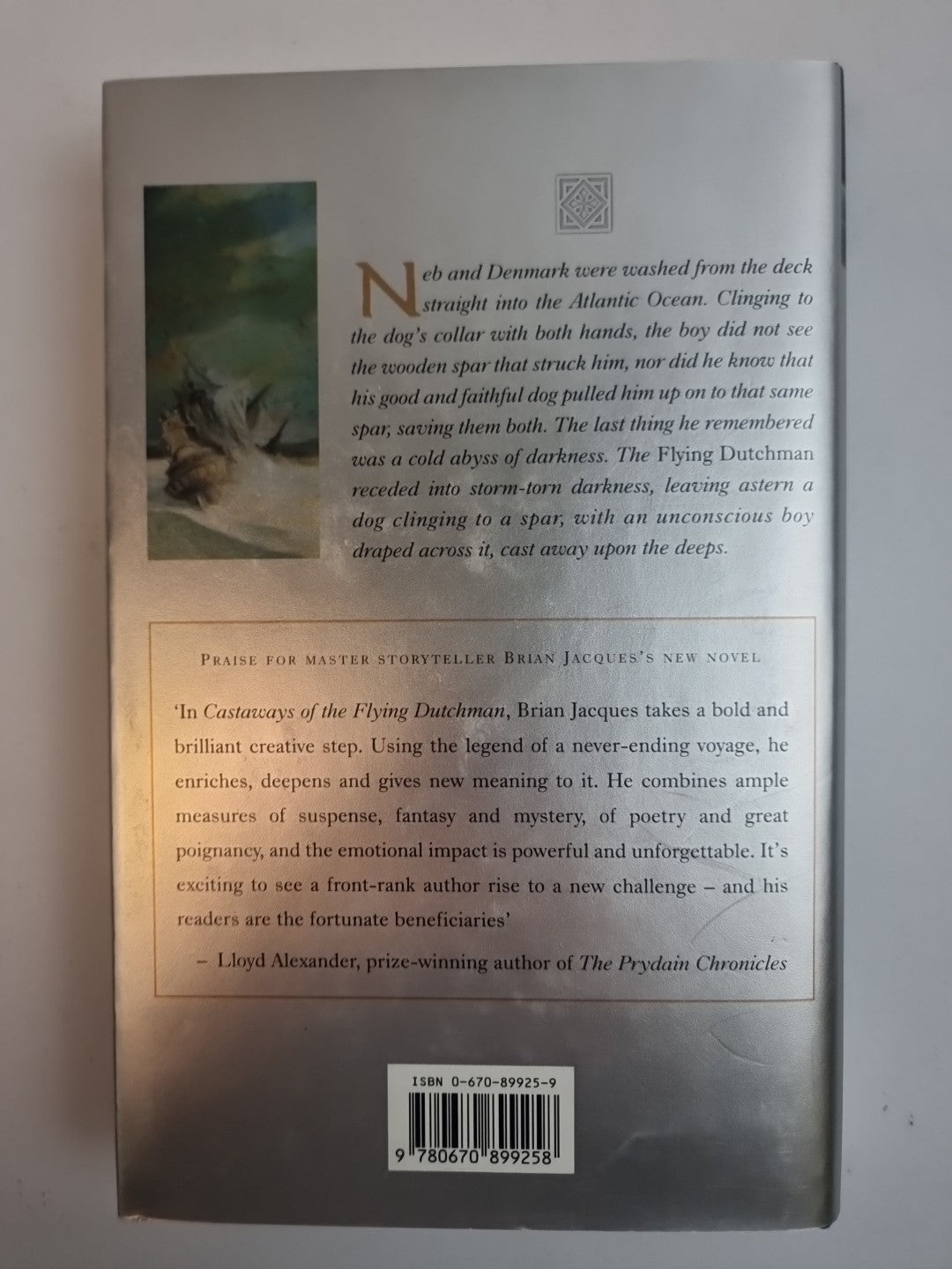 Castaways of the  Flying Dutchman by Brian Jacques (Hardcover, 2001) 1st Edition