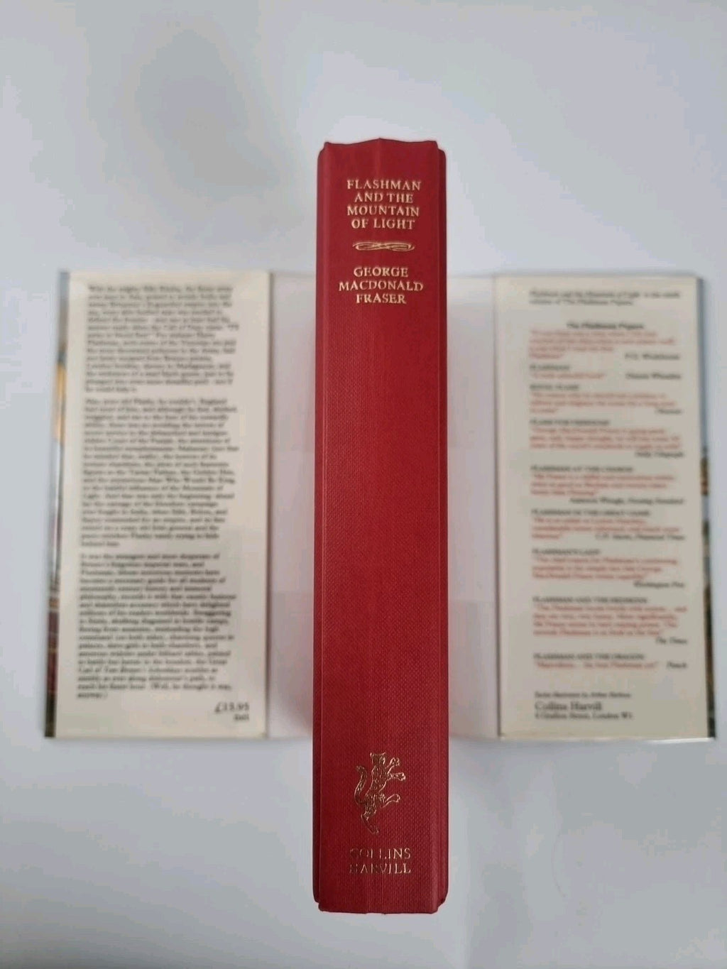 Flashman and the Mountain of Light by Fraser, George MacDonald Hardback 1st ed