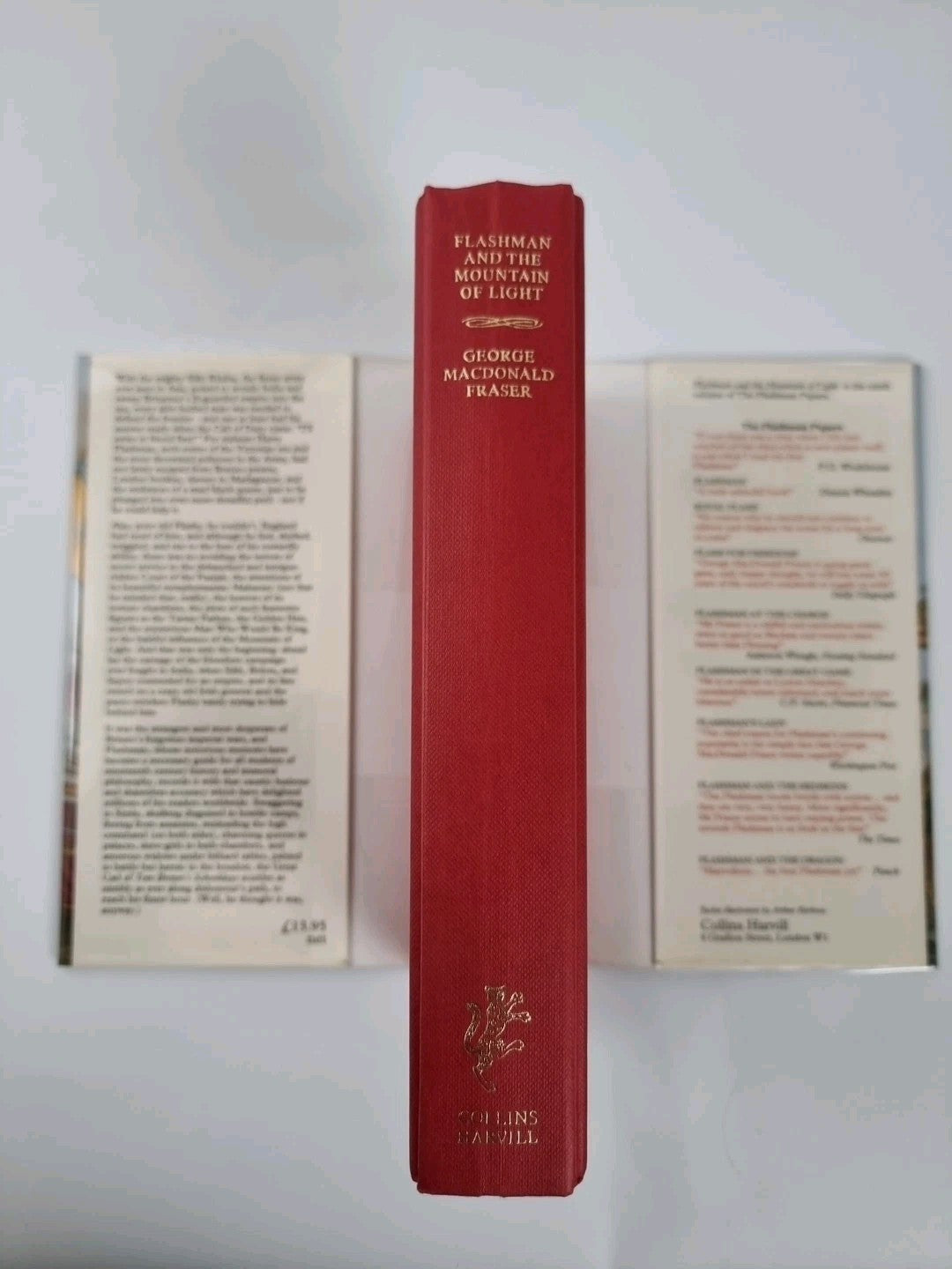 Flashman and the Mountain of Light by Fraser, George MacDonald Hardback 1st ed