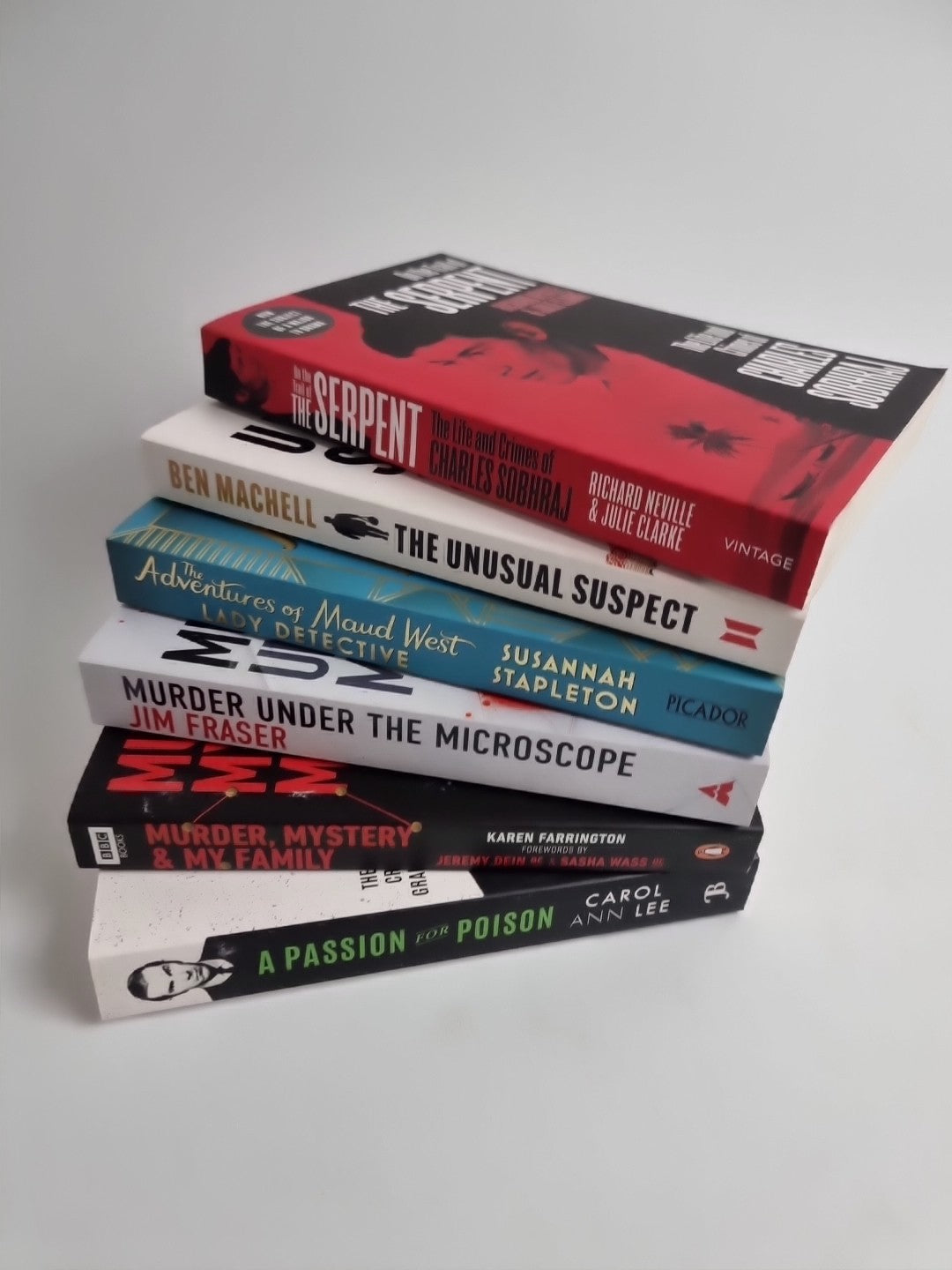 Crime Thriller Book Bundle (Includes 6 Titles) New Free Delivery