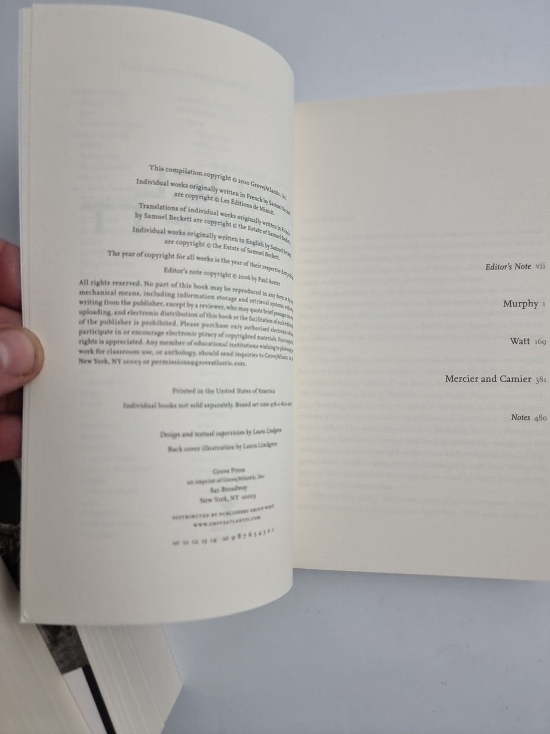 The Selected Works of Samuel Becket -- 1ST Edition-- Four Volume Box Set