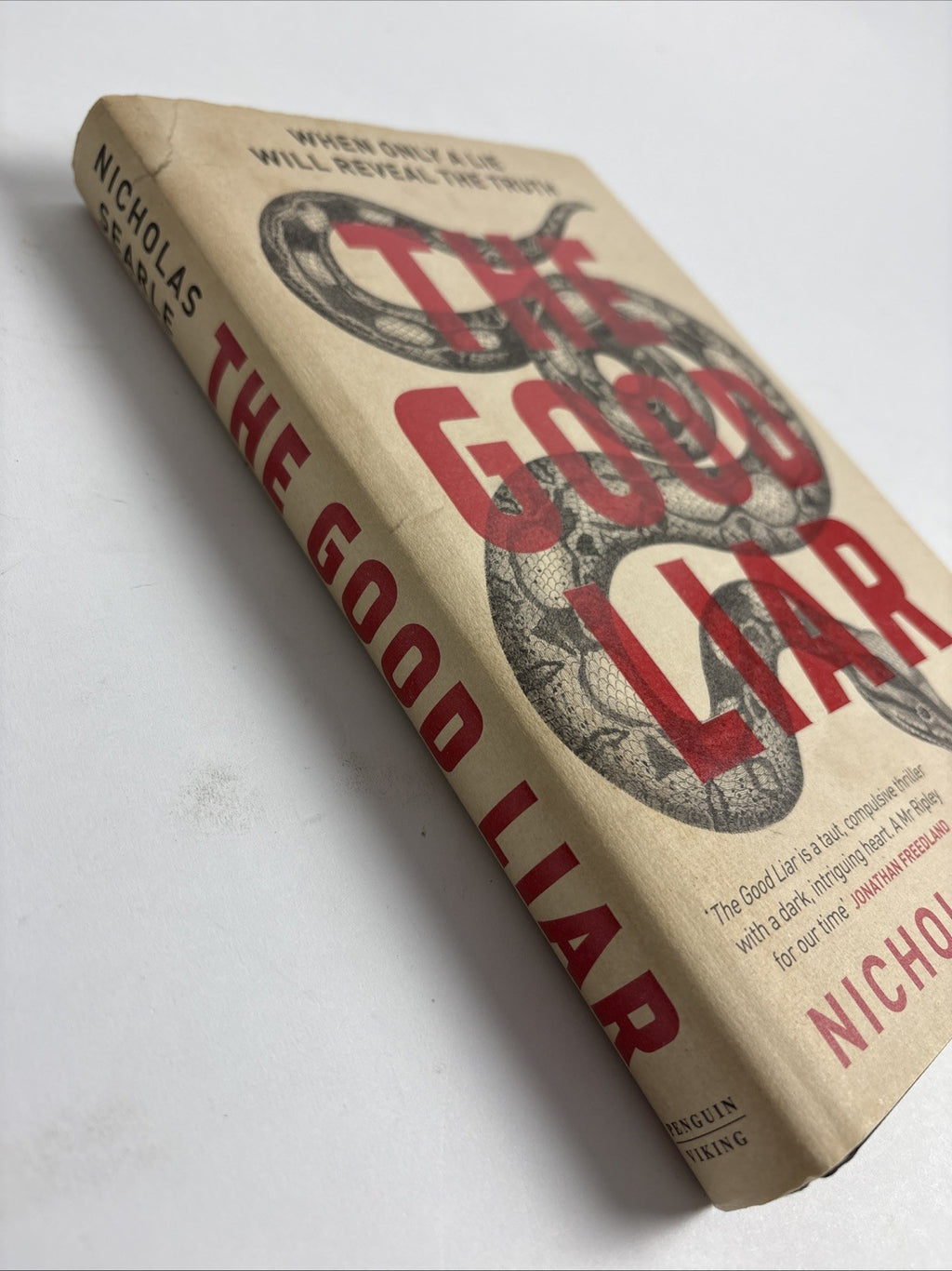 The Good Liar by Nicholas Searle 1st Edition