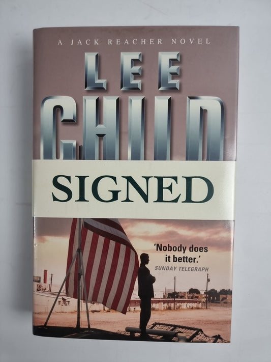 The Enemy by Lee Child (Hardcover, 2004) 1st edition Signed New and unread