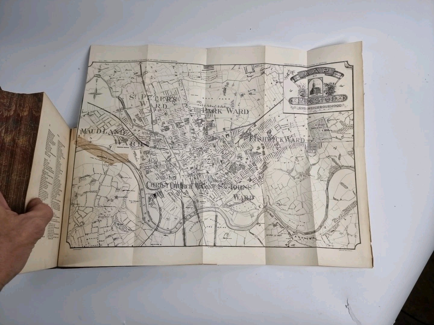 History of Preston 705 To 1883 By Anthony Hewitson 1st Edition 