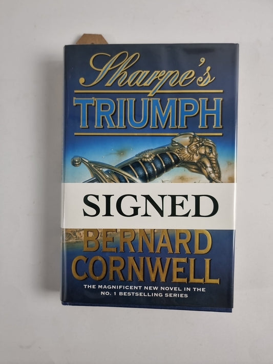 Sharpe's Triumph - Bernard Cornwell (Hardback 1998) 1st/1st Edition & Signed