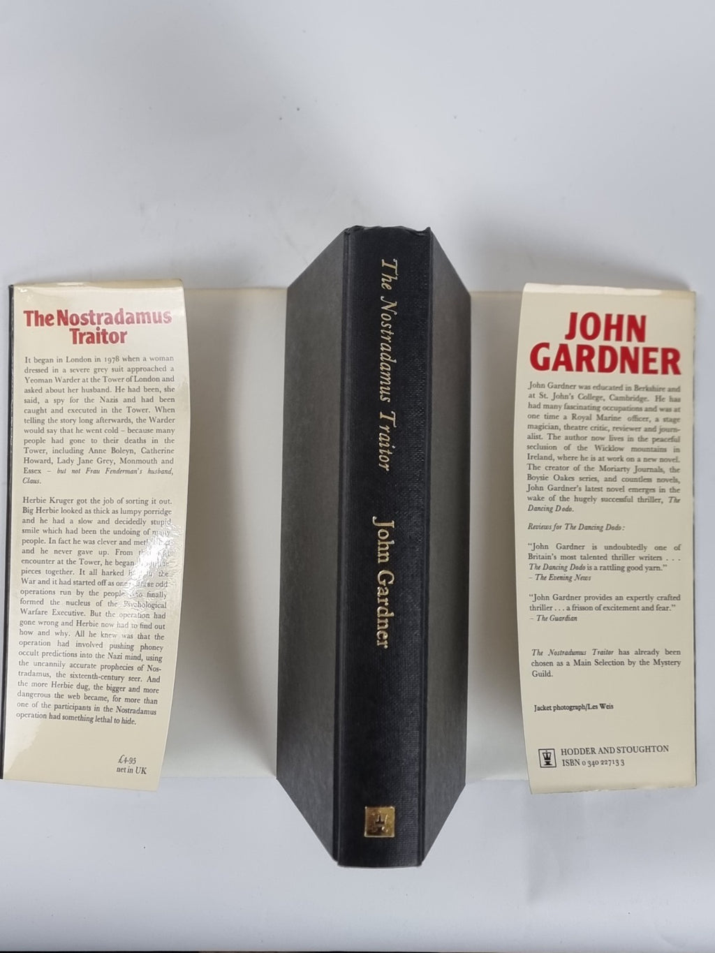 The Nostradamus Traitor, John Gardner - First Edition