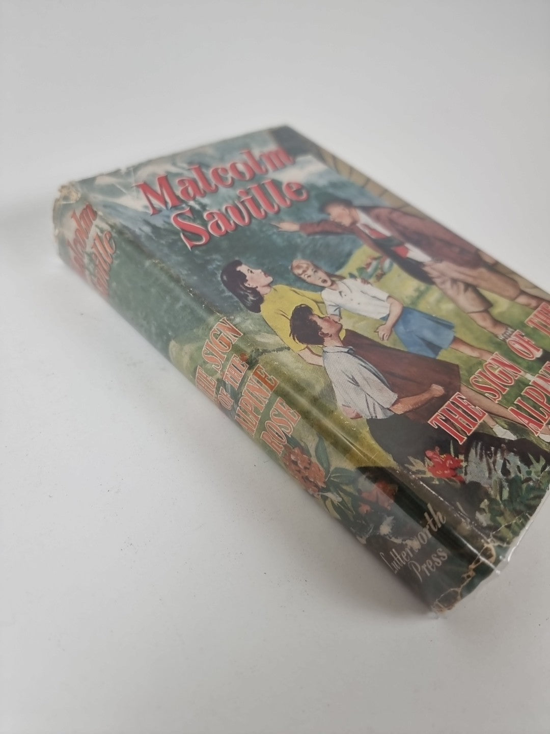 The Sign of the Alpine Rose, Malcolm Saville — 1st Edition, 1st Impression
