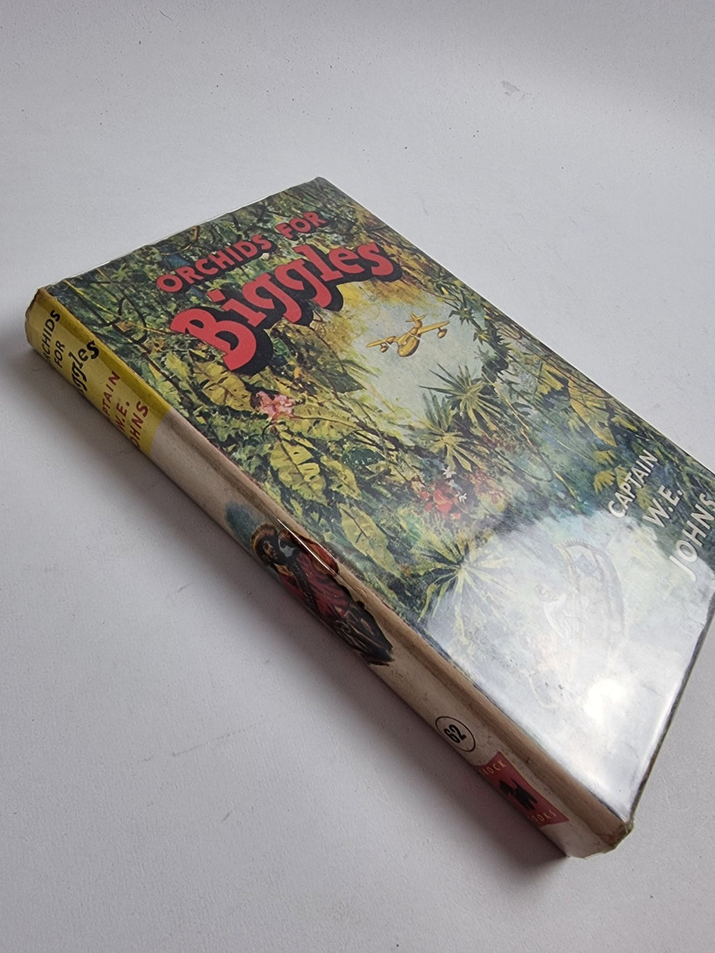 Orchids for Biggles , Captain W.E. Johns — 1st Edition, AS NEW
