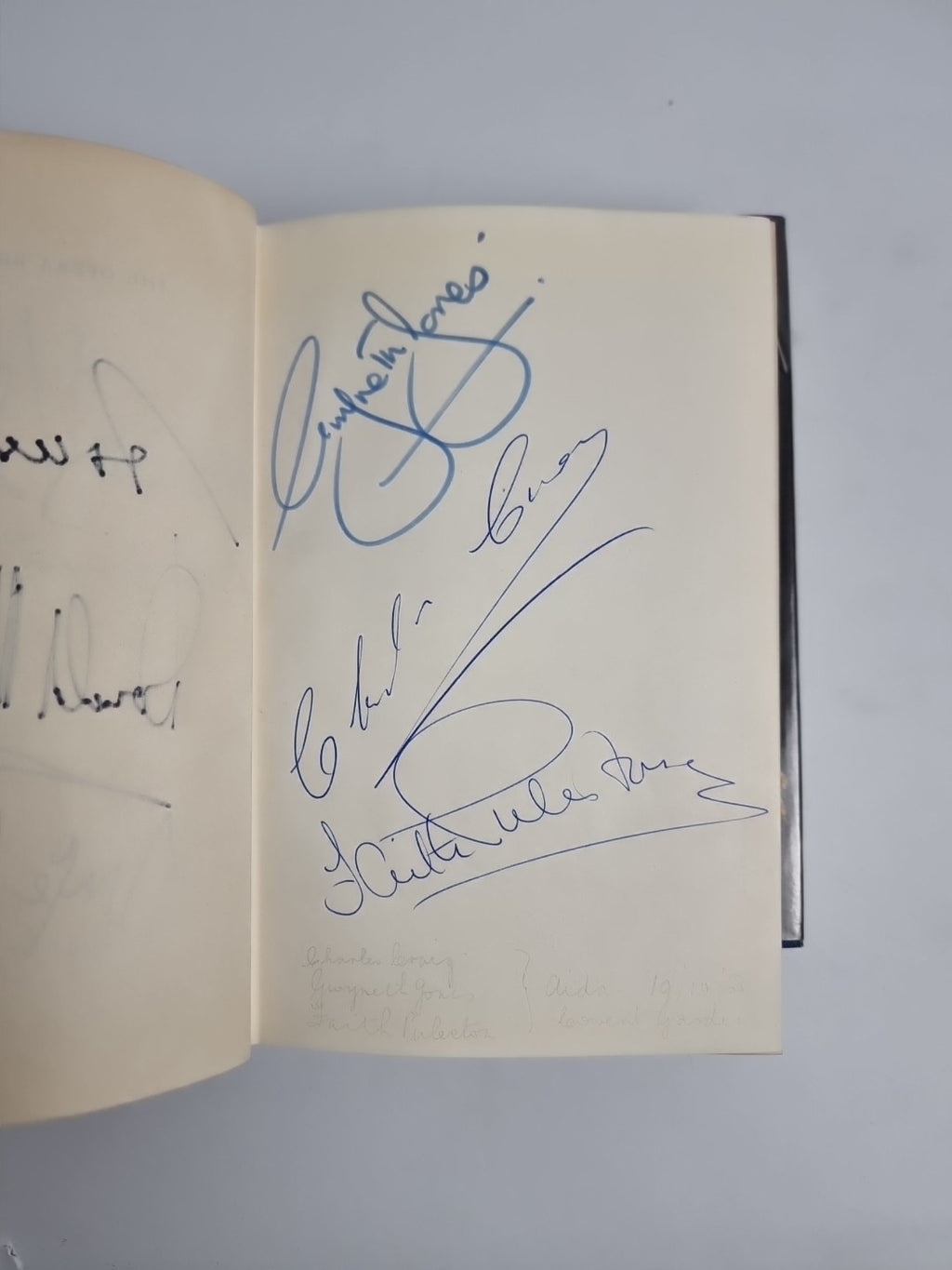 Oxford Concise & Bedside Opera 1st Ed Books With Over 30 Opera  Autographs