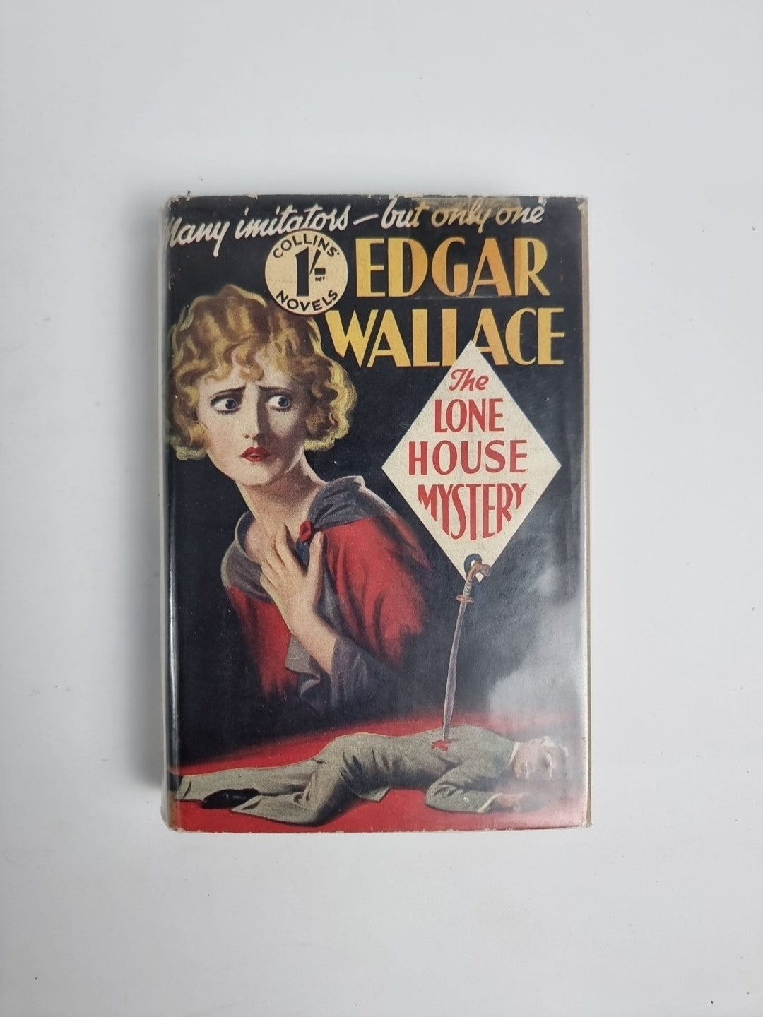 Edgar Wallace - The Lone House Mystery - 1929 Collins Pre First Edition Copy