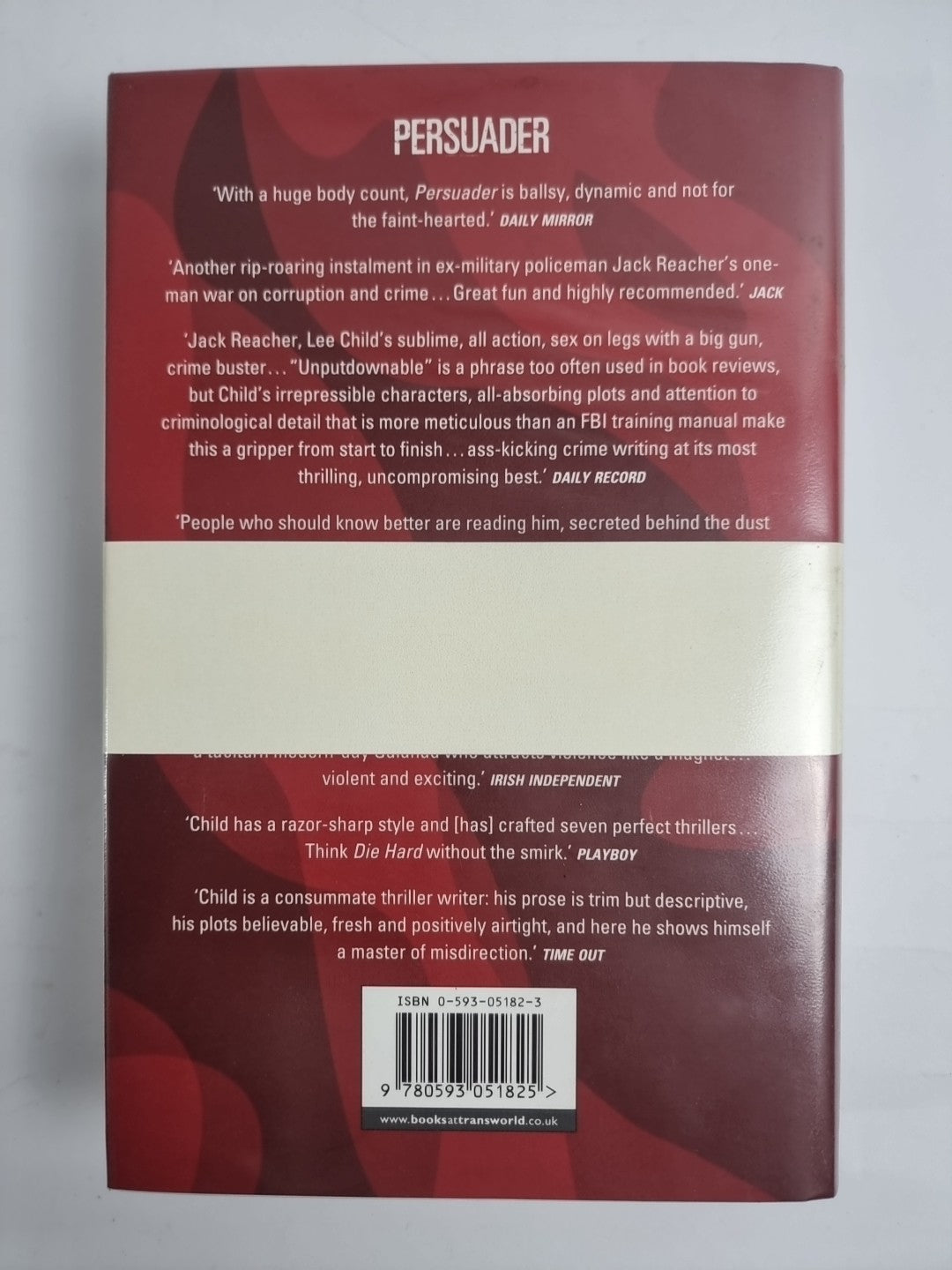 The Enemy by Lee Child (Hardcover, 2004) 1st edition Signed New and unread