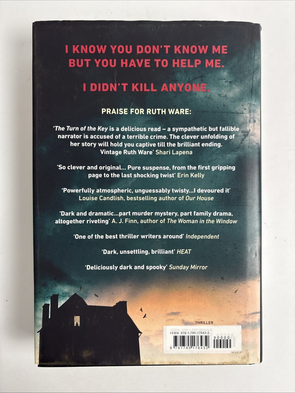 The Turn of the Key By Ruth Ware Signed 1st Edition