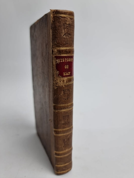 RARE 1796 The History of Man or The Wonders of Human Nature 3rd Edition 