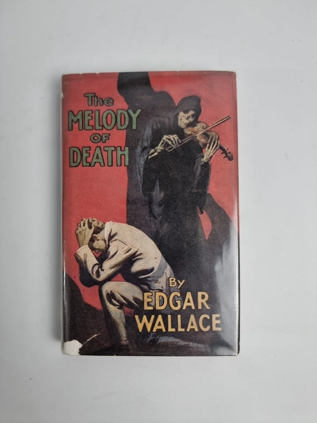 Edgar Wallace - The Melody of Death - Readers Library 1928 - UK Cover Scarce