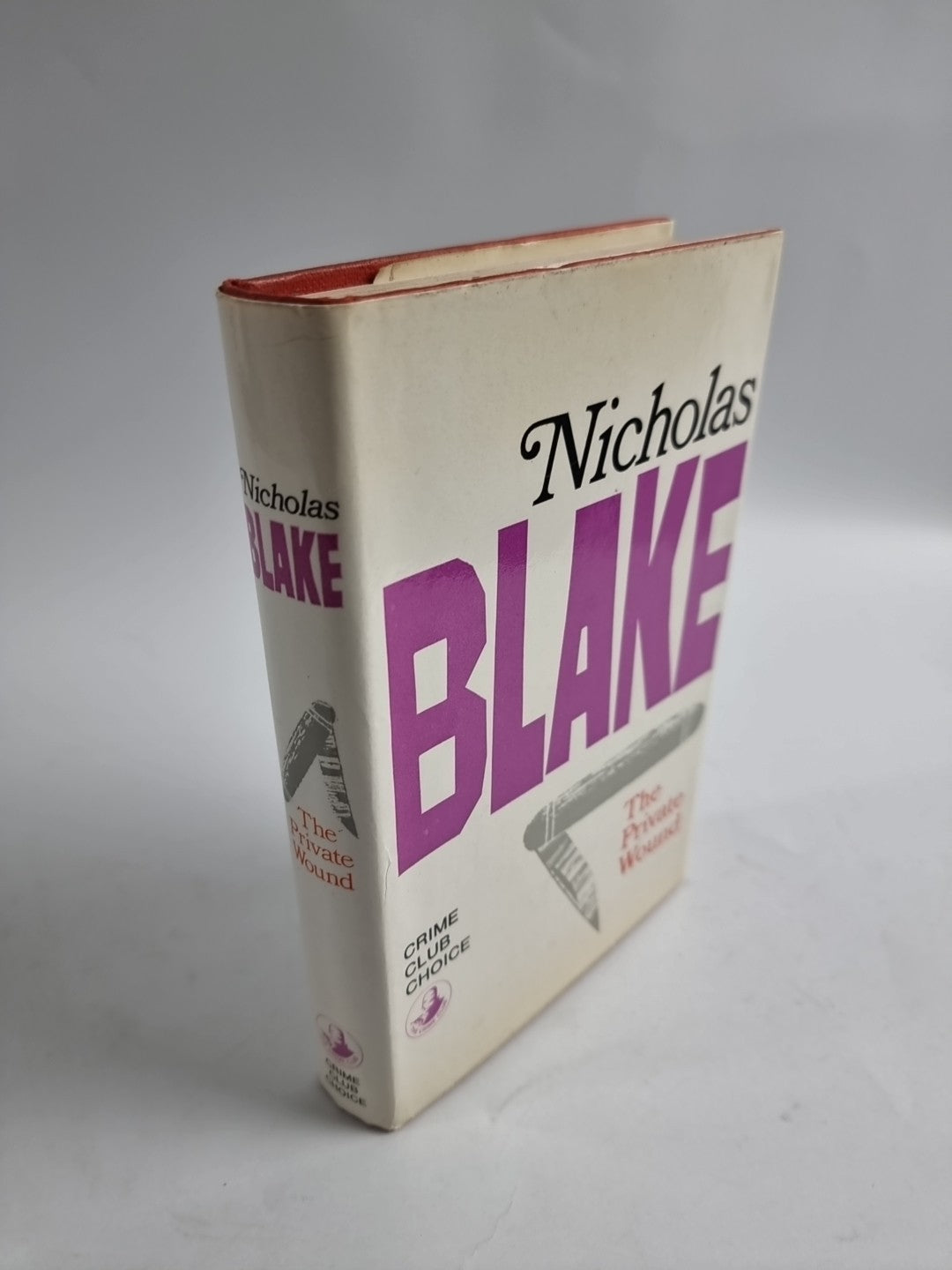 1968 The Private Wound  By Nicholas Blake 1968 1st Edition H/B D/J Crime