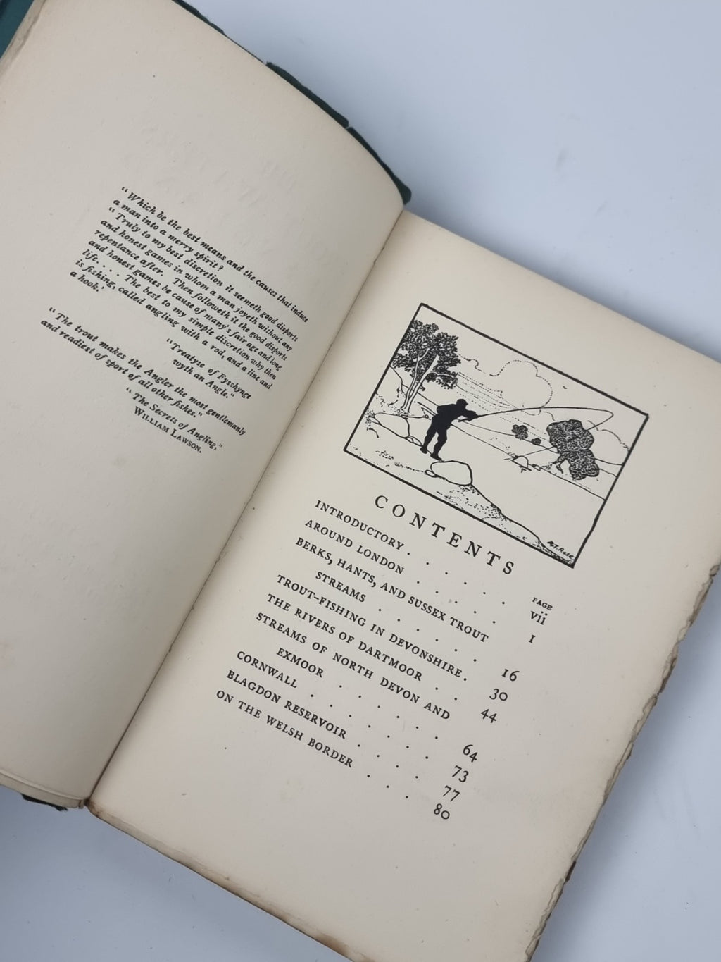 The Trout Waters of England - Walter M Gallichan - 1st Edition - 1908