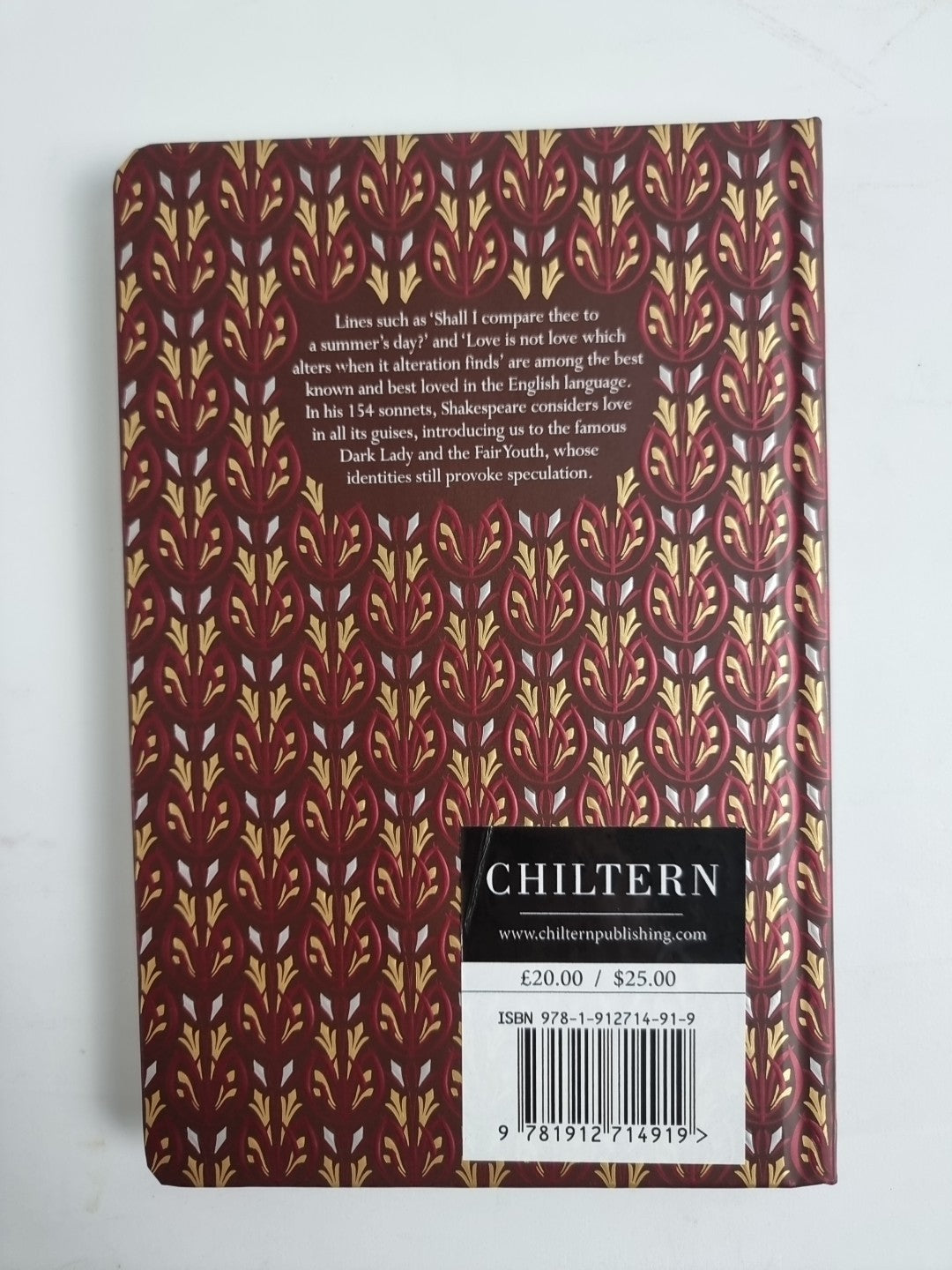 Chiltern Classics: Novel- The Sonnets  Book New Free Delivery