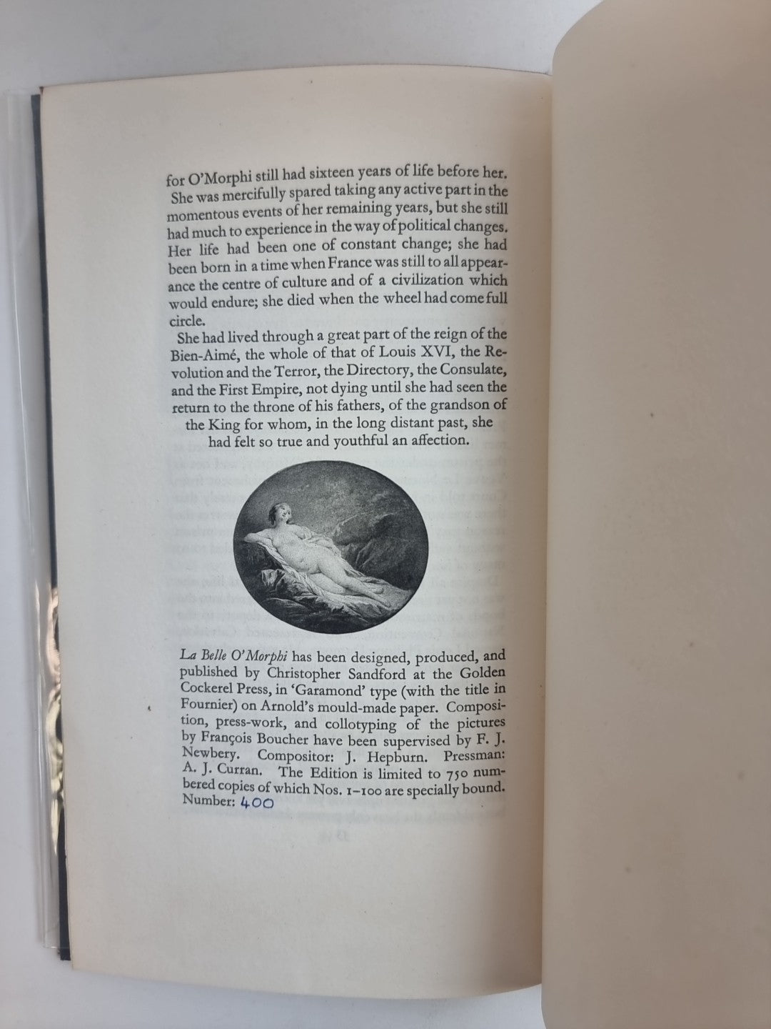 La Belle o Morphi, Patrick de Heriz — Limited Edition, First