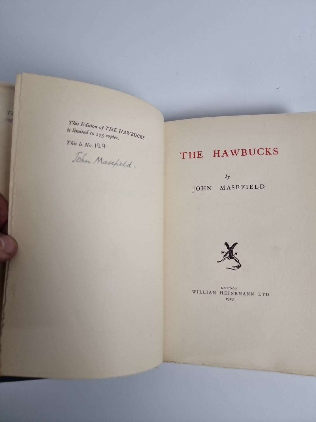The Hawbucks (Signed Limited Edition) (Hardcover)MASEFIELD, John