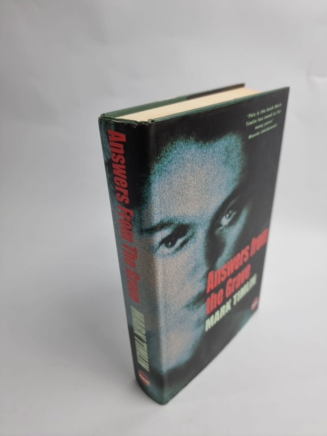 Answers from the Grave by Mark Timlin (Hardcover, 2004) Rare 1st Edition New