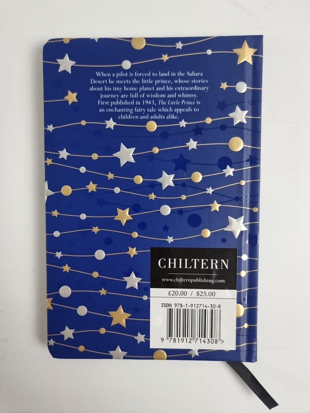 The Little Prince Blue And Gold Star Classics Novel Chiltern New Free Delivery