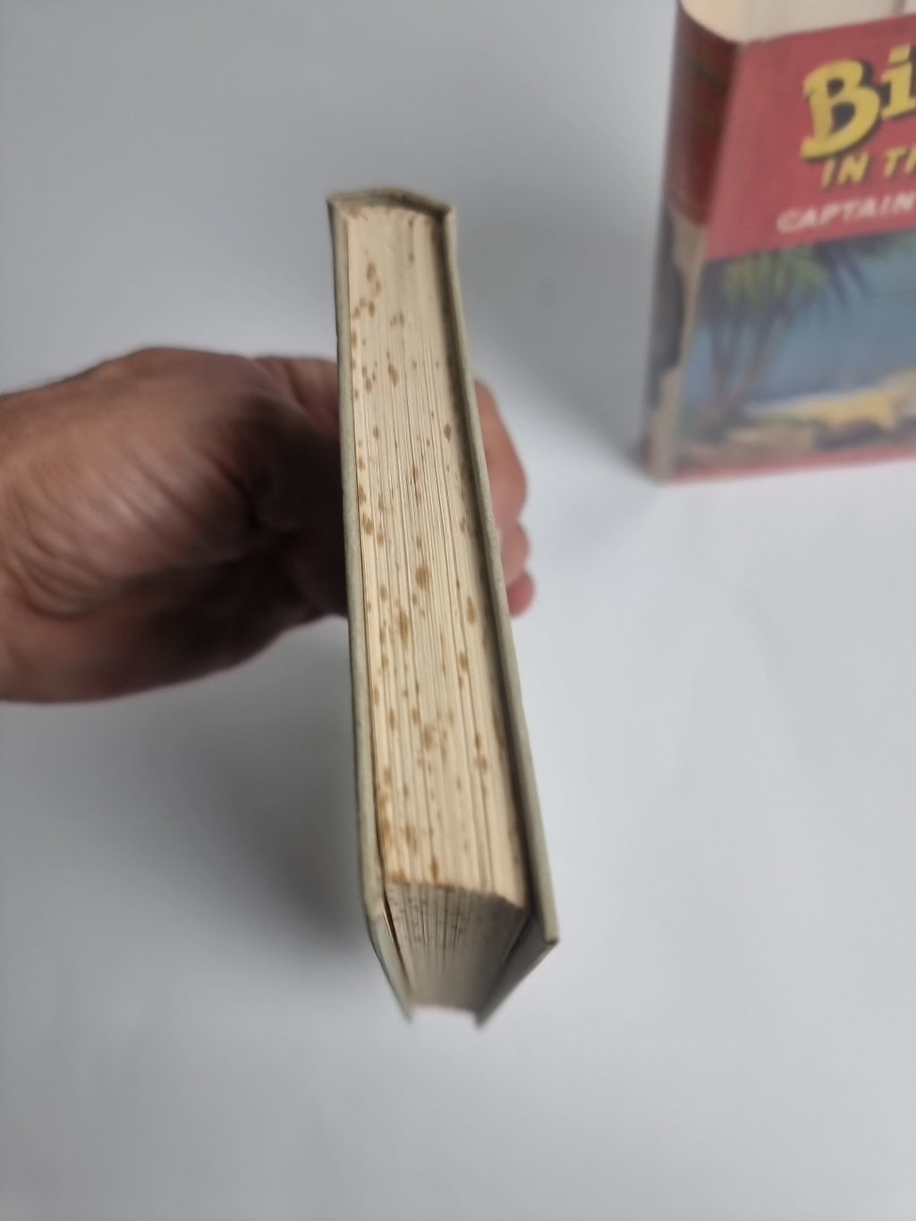 Biggles In The Blue, Captain W.E. Johns — First Edition, Second Impression