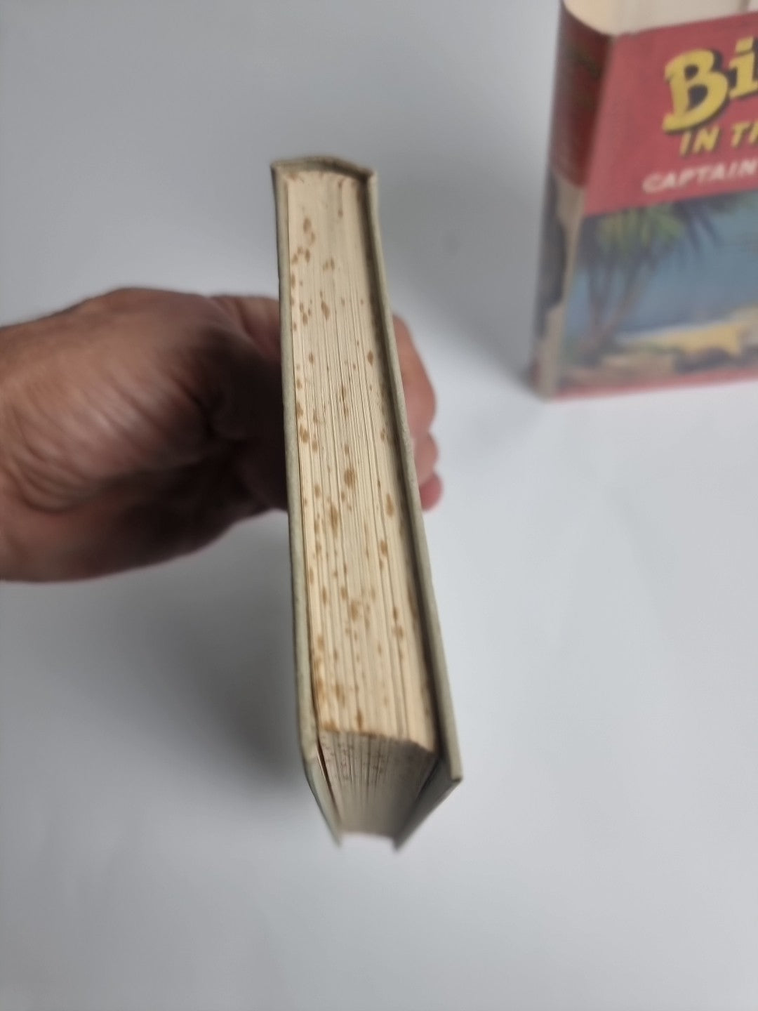 Biggles In The Blue, Captain W.E. Johns — First Edition, Second Impression