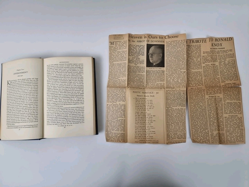The Life of the Right Reverend Ronald Knox, Evelyn Waugh — First Edition