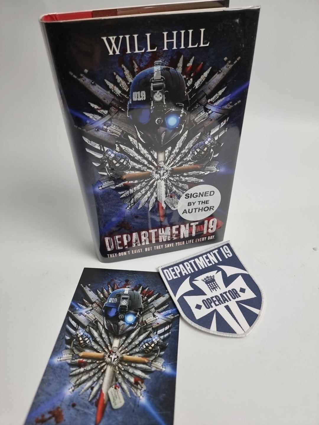 Department 19 by Will Hill (Hardcover, 2011) 1st Edition & Signed Rare