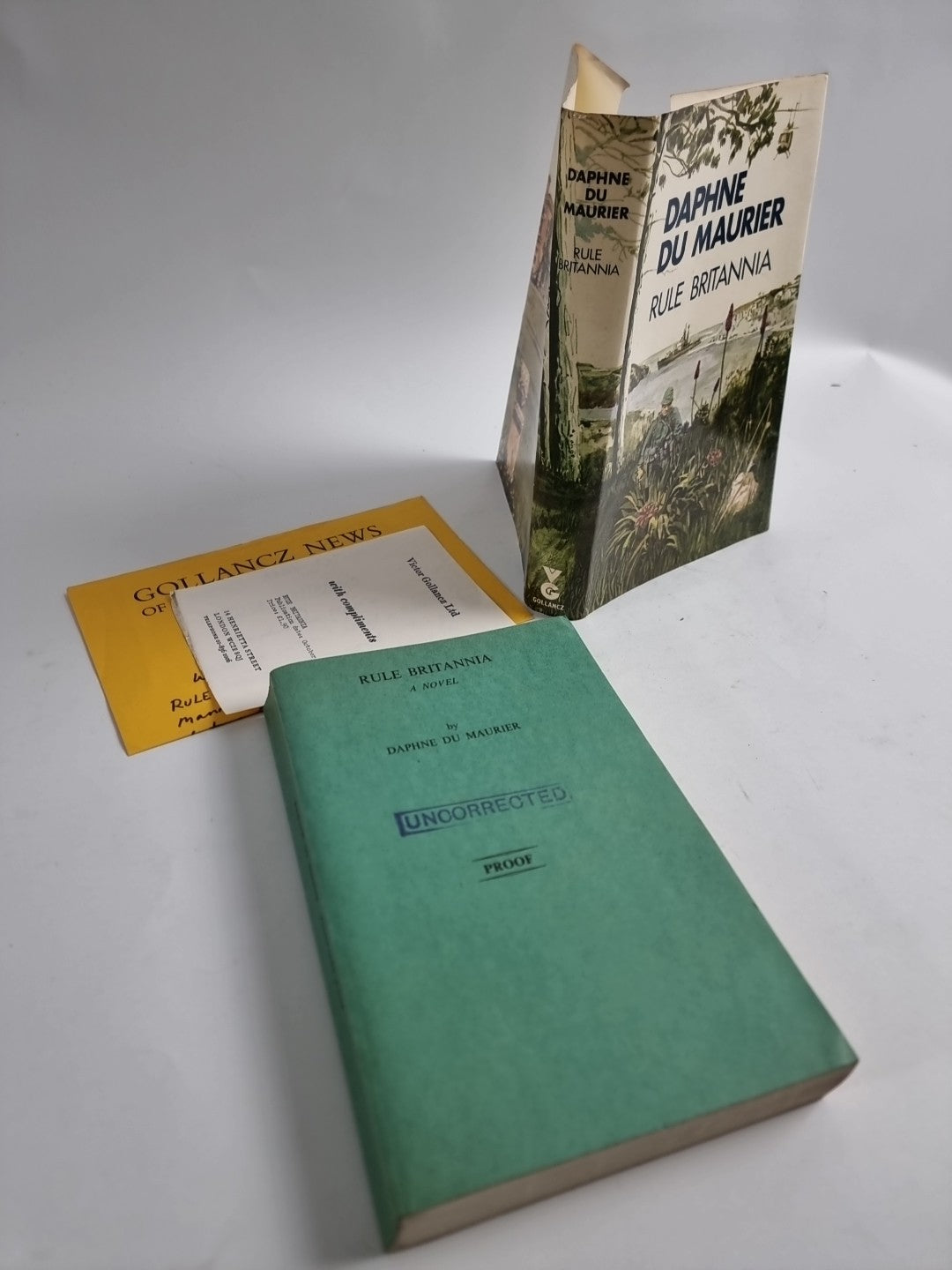 Daphne du Maurier - Rule Britannia -  (1972) Gollancz Proof Copy