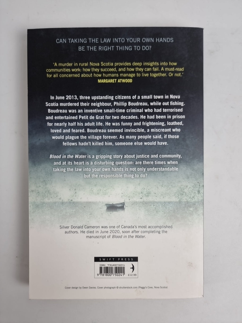 Blood in the Water by Silver Donald Cameron (Paperback Book)