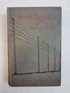 Personal Recollections of Werner von Siemens — FIRST English Edition, 1893