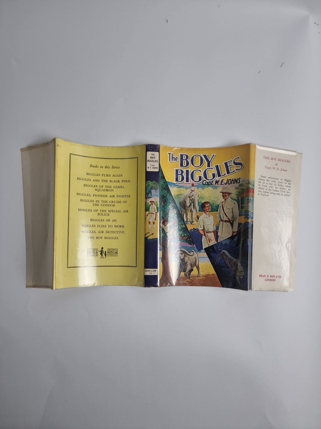 The Boy Biggles,  Captain W E Johns — First Edition