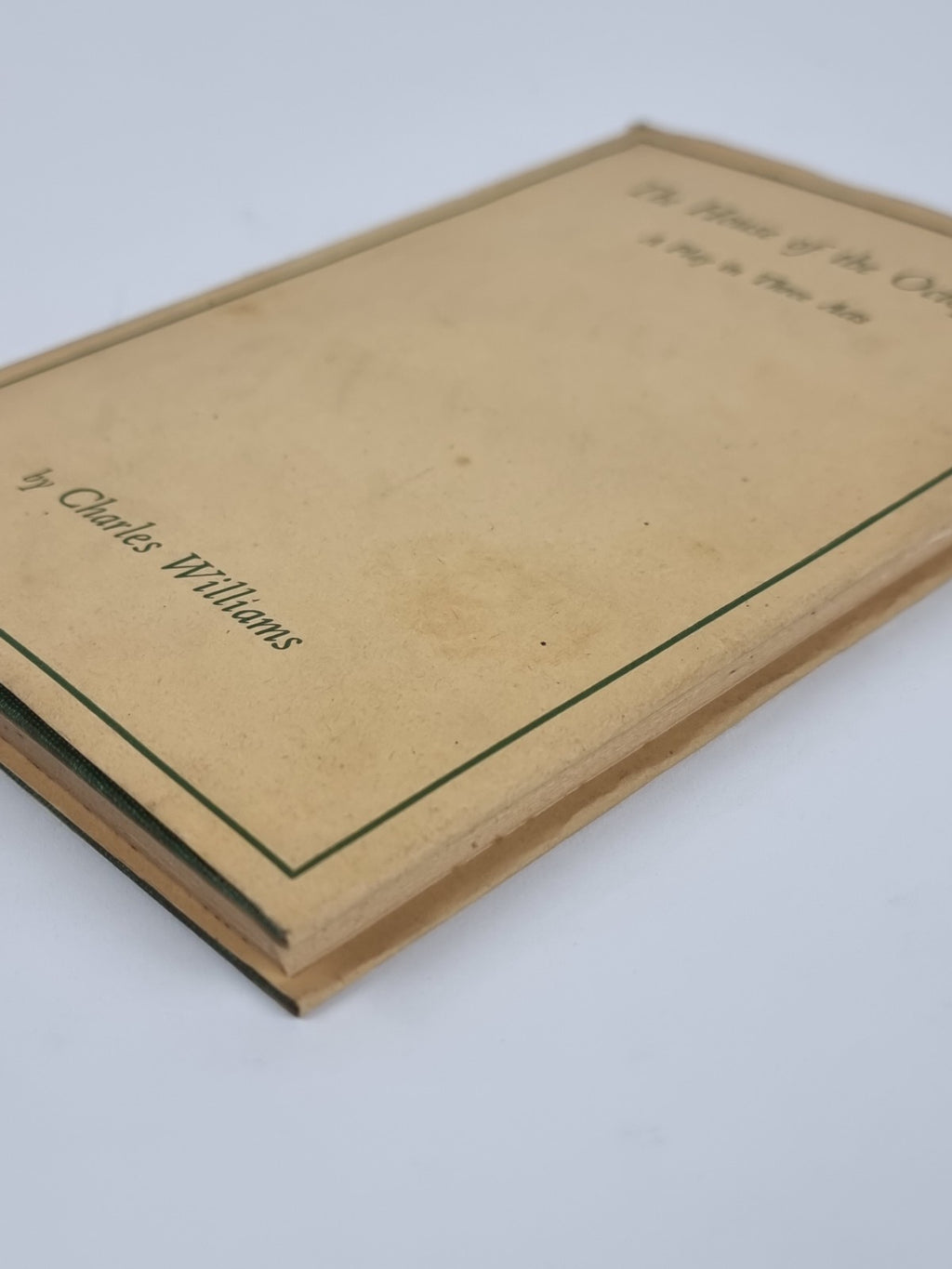 The House of the Octopus; A Play in Three Acts, Charles Williams - First Edition