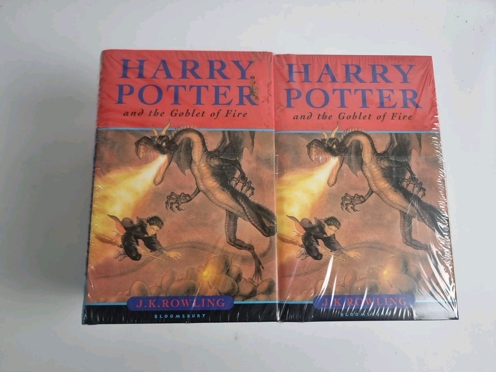 4 Copies of Harry Potter, Goblet of Fire NEW - OMNIA 1ST EDITON  -  With Error